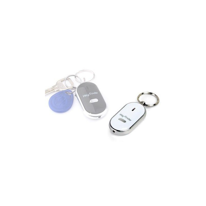 Porte-Clé Siffleur Futé avec LED - Trouve Clef Malin Keyfinder - Gadget pour Têtes en L'Air