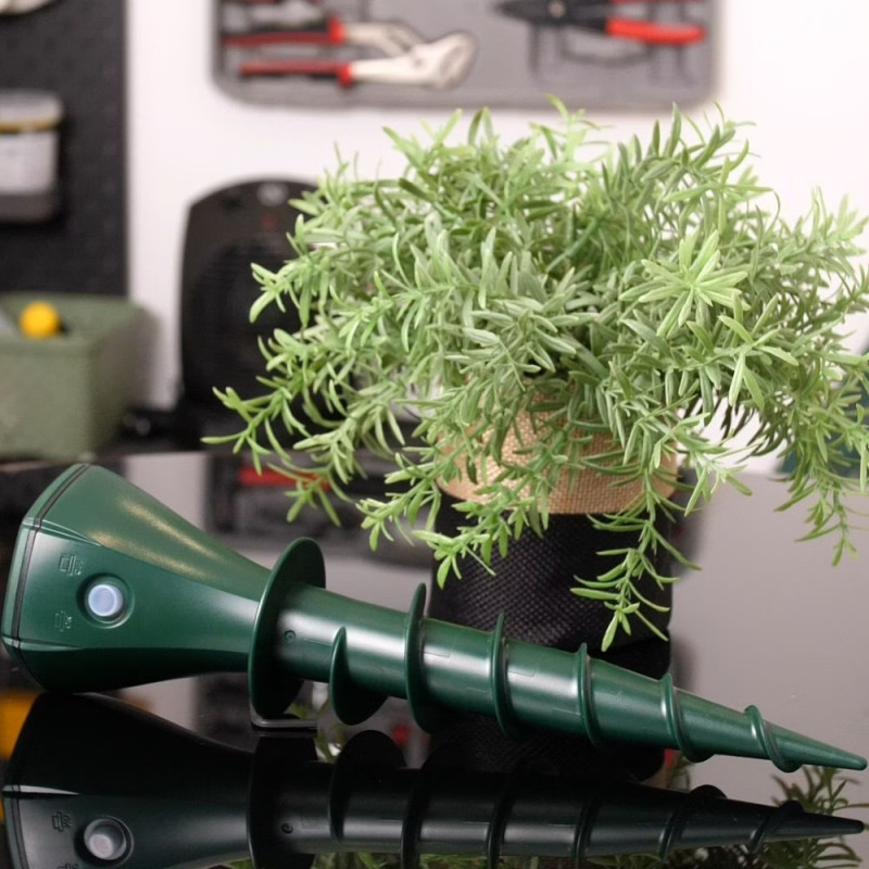 Répulsif Taupes Solaire Étanche avec Vibrations et Fréquences Variables pour Jardin