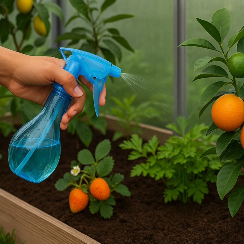 Vaporisateur Boule 350ml avec Buse Réglable pour Plantes et Nettoyage - Couleur Aléatoire