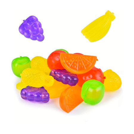 Glaçons réutilisables en forme de fruits – Lot de 20 pour boissons fraîches sans eau ajoutée