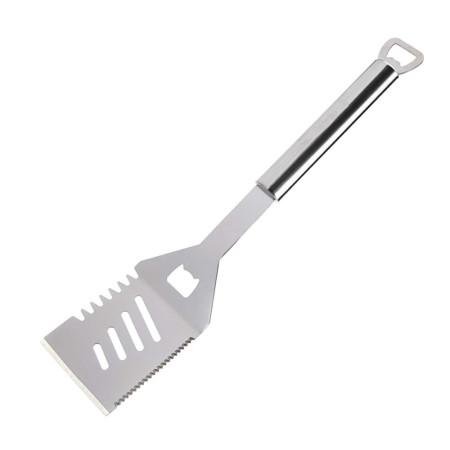 Spatule multifonctions en inox 35 cm – Outil 5 en 1 pour barbecue