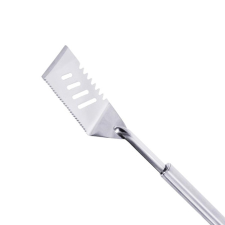 Spatule multifonctions en inox 35 cm – Outil 5 en 1 pour barbecue