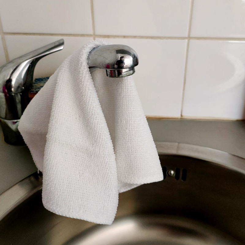 Torchons microfibres ultra absorbants – Lot de 5, 30x30cm