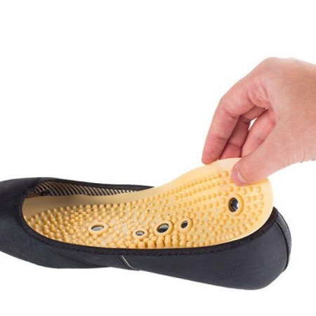 Semelle Acupression Magnétique Aimantée Ajustable Homme Femme Mixte