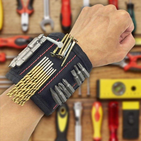 Brassard de Bricolage Magnétique Porte Outils