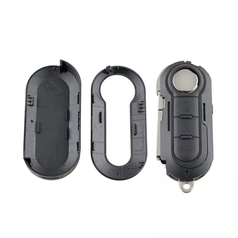 Coque de Clé 3 Boutons pour Fiat et Lancia – Modèles Compatibles Multiples