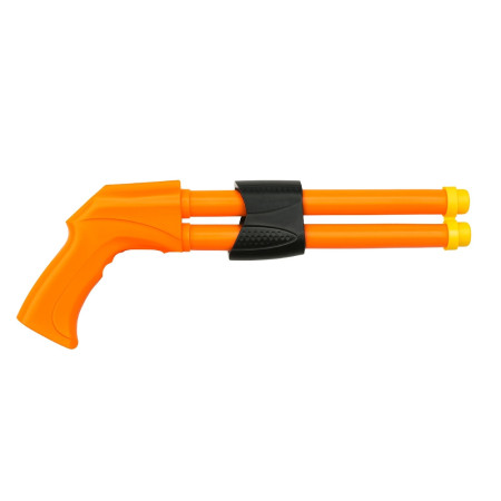 Pistolet à Eau Enfant Double Tube Longueur 42 cm Couleur Aléatoire pour Jeux de Plein Air et Batailles Aquatiques