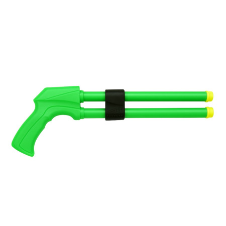 Pistolet à Eau Enfant Double Tube Longueur 42 cm Couleur Aléatoire pour Jeux de Plein Air et Batailles Aquatiques