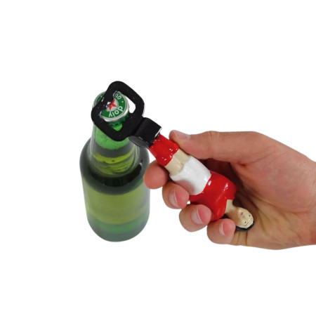 Décapsuleur Joueur de Babyfoot Couleur Rouge ou Bleu Modèle Compact et Original Accessoire Apéro Fun et Design