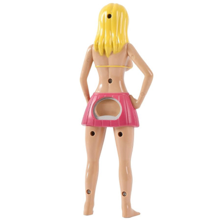 Décapsuleur Femme Blonde Brenda 21cm Modèle Insolite et Original Accessoire Apéro Fun et Design