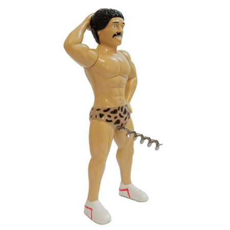 Tire-Bouchon Homme Muscleman Moustache 20cm Modèle Insolite et Original Accessoire Apéro Fun et Design