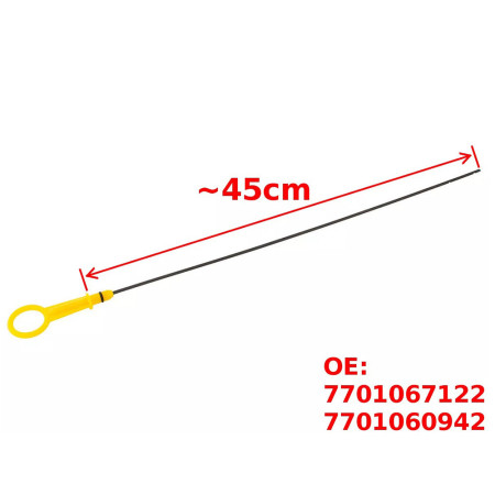 Jauge à Huile Compatible Renault, Nissan, Dacia – OEM 7701067122