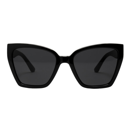 Lunettes de Soleil Femme Butterfly Noire Marque Free Spirit Protection Indice 3 Deisgn et Tendance