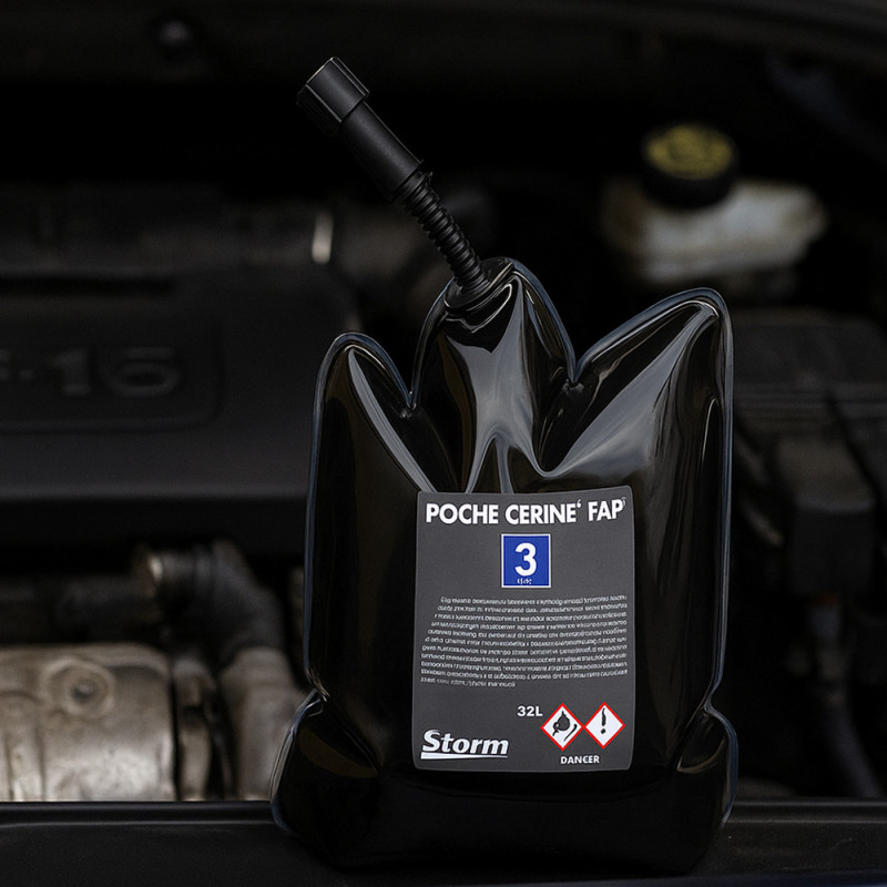 Pochette Additif FAP Cérine 2.2L – Pour Peugeot & Citroën – Réf. 9678080680 / 1500PR