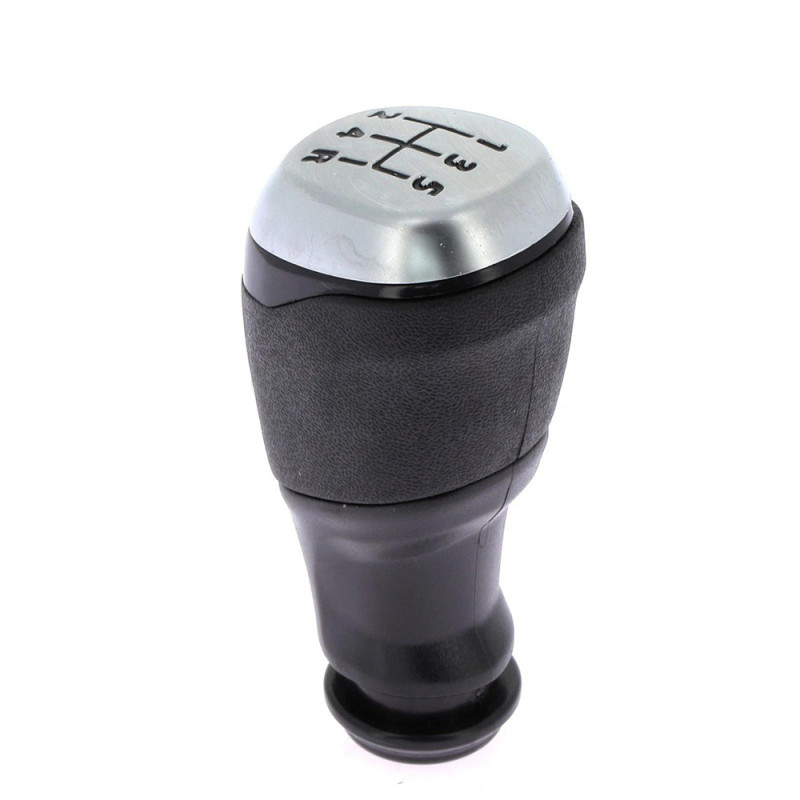 Pommeau de levier de vitesse Clio 4 chrome et noir