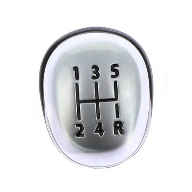 Pommeau de levier de vitesse Clio 4 chrome et noir