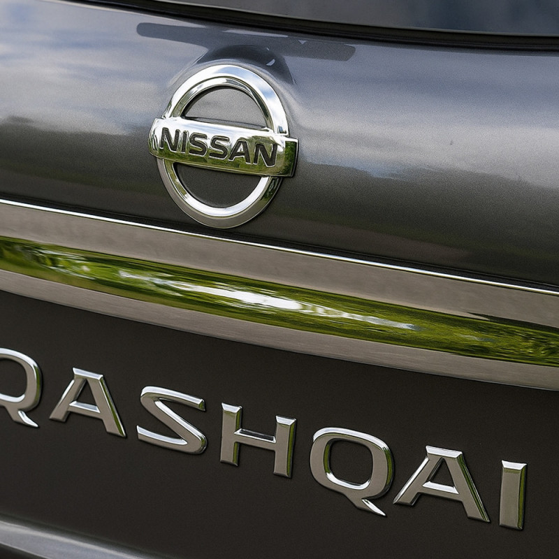 Poignée de coffre chromée Nissan Qashqai – OEM 90812-JD40H