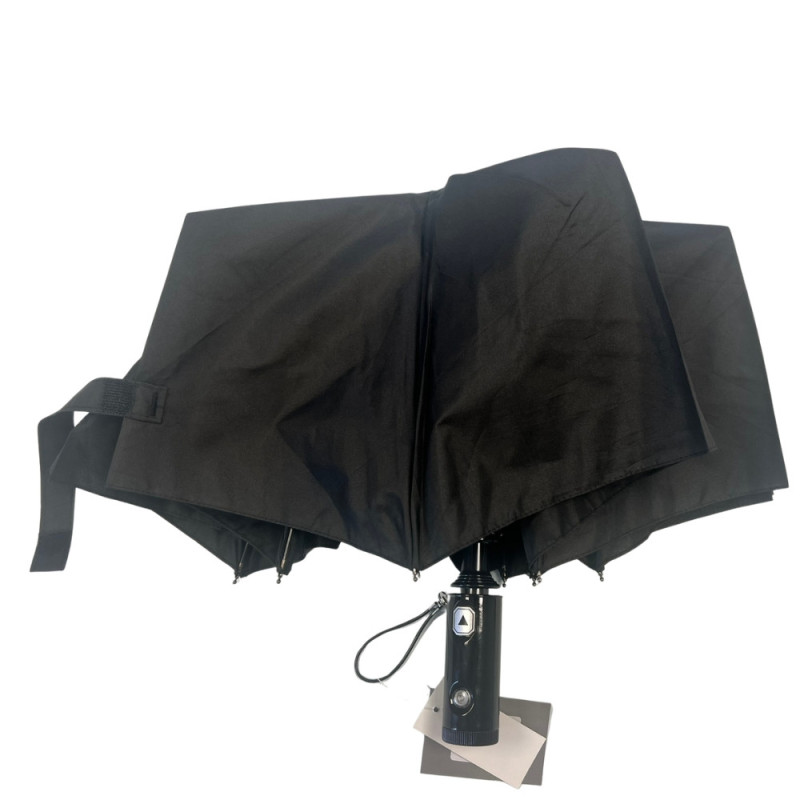 Parapluie Cristaflor Automatique Pliable 32 cm Résistant au Vent Fibre de Verre Tissu Déperlant avec Poignée Lumière