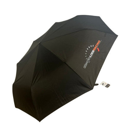 Parapluie Sebastien Loeb Racing Automatique Pliant 30 cm Résistant au Vent Tissu Déperlant Manche Ergonomique