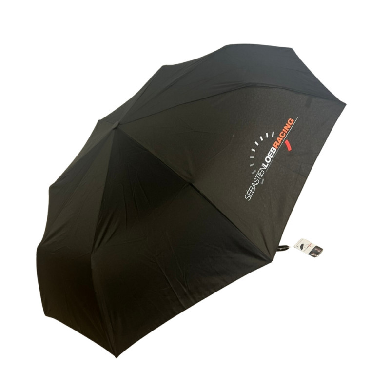 Parapluie Sebastien Loeb Racing Automatique Pliant 30 cm Résistant au Vent Tissu Déperlant Manche Ergonomique