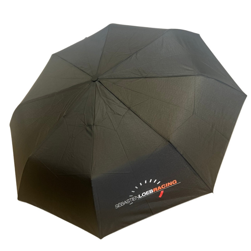 Parapluie Sebastien Loeb Racing Automatique Pliant 32 cm Résistant au Vent Tissu Déperlant Manche Ergonomique