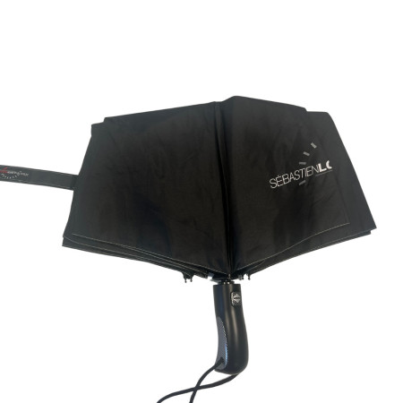 Parapluie Sebastien Loeb Racing Automatique Pliant 32 cm Résistant au Vent Tissu Déperlant Manche Ergonomique