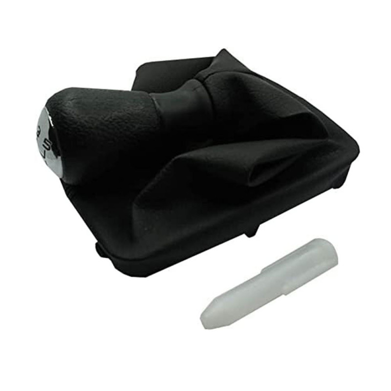 Kit soufflet + pommeau 5 vitesses chromé Peugeot & Citroën – OEM 2403X9 / 2403AP