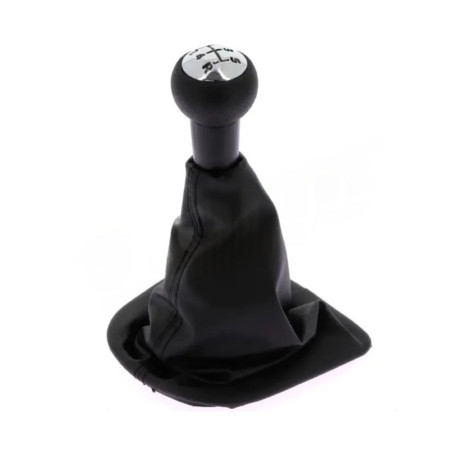 Pommeau de levier de vitesse chromé 5 vitesses pour Peugeot 307 et 308 - Kit complet