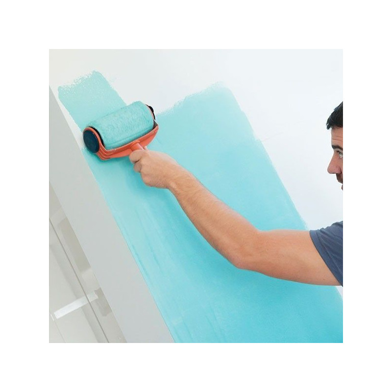 Paint Runner Roller Rouleaux Peinture Magique Anti-Eclaboussures Avec Reservoir