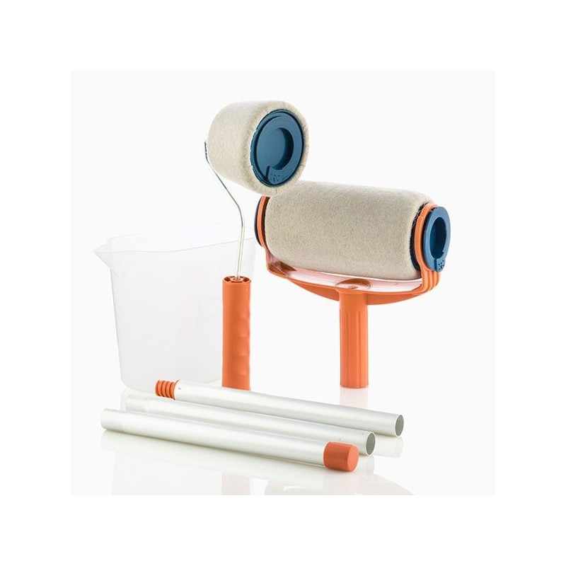 Paint Runner Roller Rouleaux Peinture Magique Anti-Eclaboussures Avec Reservoir