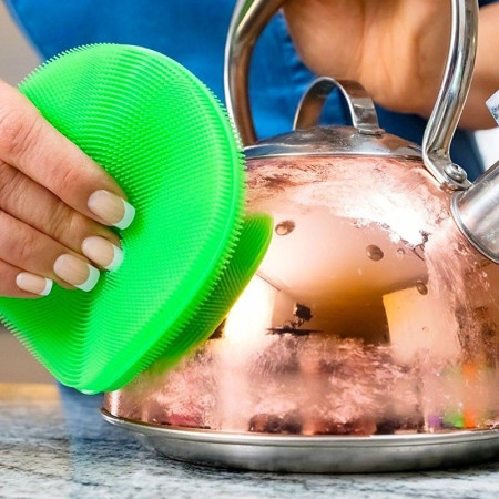 BETTER SPONGE : Pack de 3 Éponges Multi-Usages en Silicone pour Tous Types de Surfaces