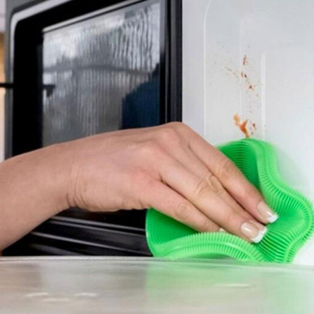 BETTER SPONGE : Pack de 3 Éponges Multi-Usages en Silicone pour Tous Types de Surfaces