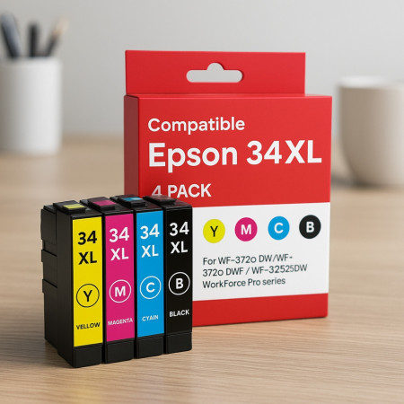 Pack de Cartouches Compatibles BROTHER LC422XL pour Imprimantes MFC J5340DW, J5345DW, J5740DW, J6540DW, J6940DW