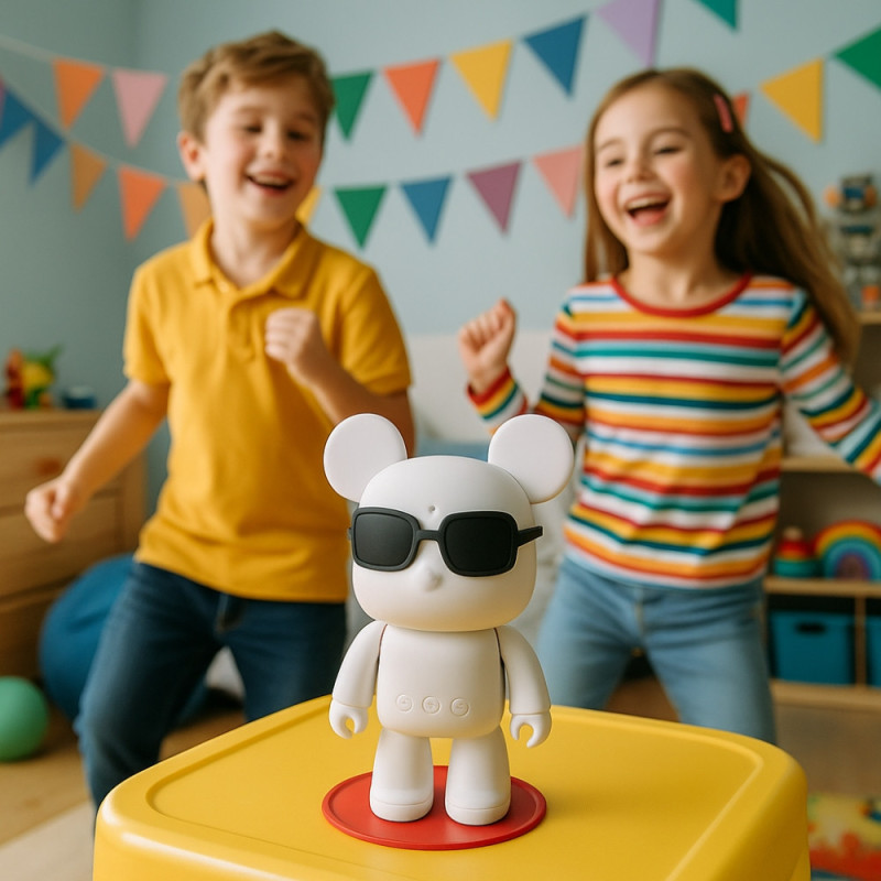 Enceinte Portable Design 10W Bluetooth 5.0 – Micro Intégré, Radio FM, Carte SD, USB et Mode TWS – Look Fun et Moderne