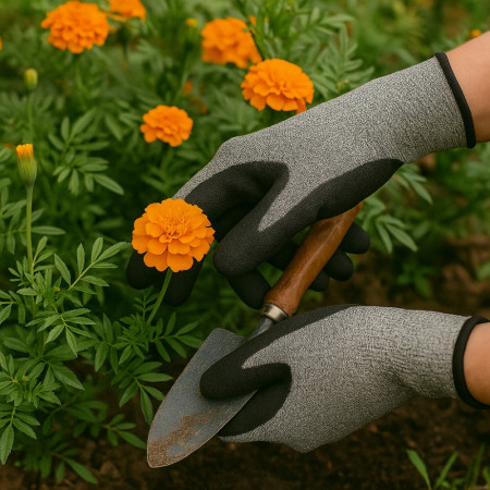 Paire de Gants Anti-Coupures pour Bricolage et Jardin – Confort, Grip Optimal et Protection Maximale des Mains