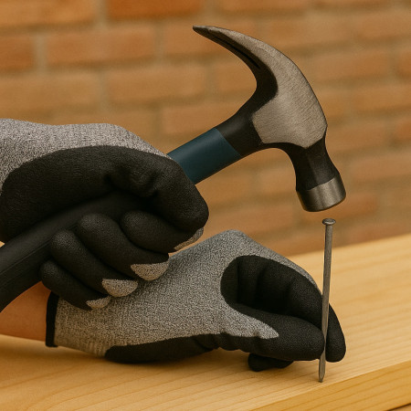 Paire de Gants Anti-Coupures pour Bricolage et Jardin – Confort, Grip Optimal et Protection Maximale des Mains