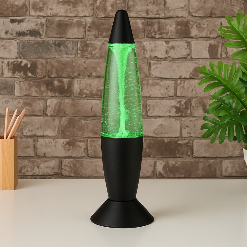 Lampe LED Tornade 34cm – Effet Lave et Tourbillon, Couleurs Changeantes, Alimentation USB, Décoration Chambre, Bureau