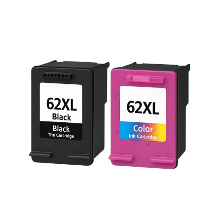 Pack de Cartouches Compatibles HP 303XL pour Imprimantes Envy Inspire 7220e à 7925e & Envy Photo 6220 à 7858 & Tango 100, X