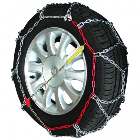 Chaînes Neige HUSKY PROFESSIONAL 16mm – Haute Adhérence Anneaux en D, Véhicules Lourds 4x4 SUV, TÜV GS O-NORM, Sac de Transport