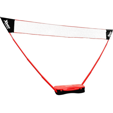 Set de Badminton Complet 2 Joueurs avec Malette de Transport - Filet 3M, 2 Raquettes Métal, 2 Volants pour Jeux Extérieur
