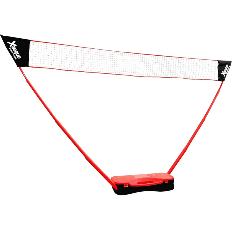 Set de Badminton Complet 2 Joueurs avec Malette de Transport - Filet 3M, 2 Raquettes Métal, 2 Volants pour Jeux Extérieur
