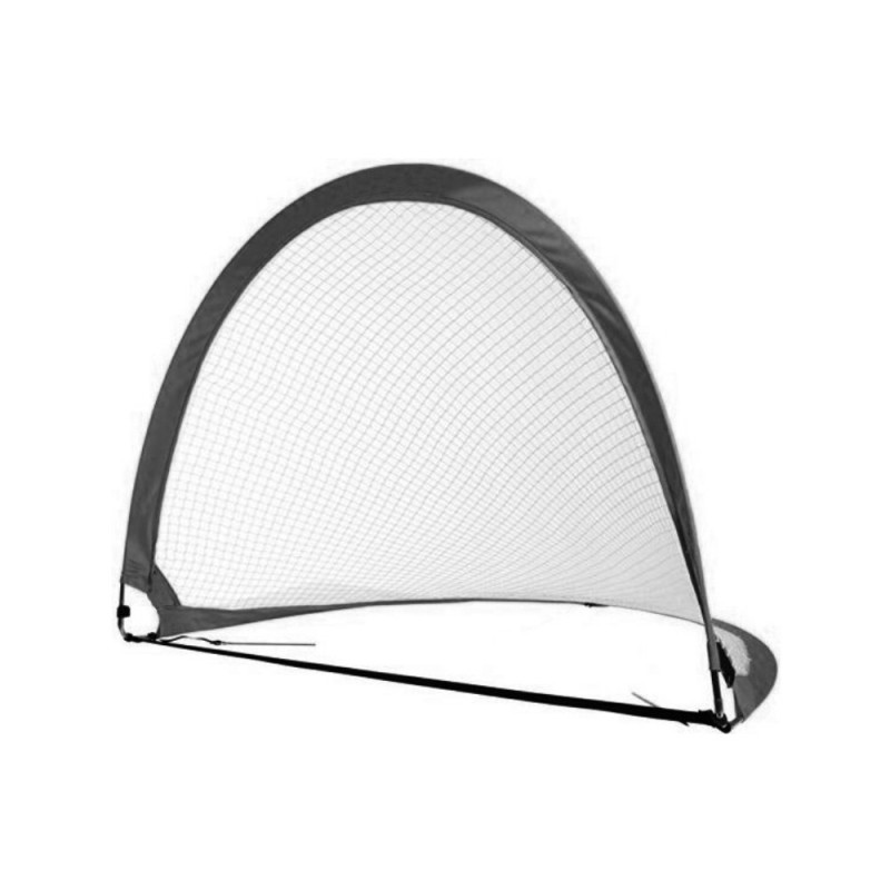 Lot de 2 Cages de Foot Pop-Up avec Sac de Transport – Mini Ballon & Pompe à Main Inclus, 4 Piquets - 60x40x40cm