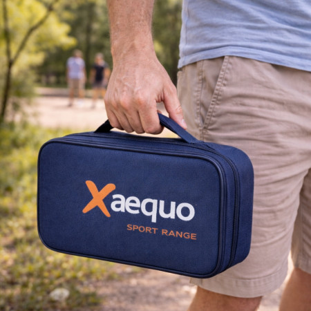 Jeu de Pétanque en Métal – 6 Boules avec Housse de Transport, Cochonnet et Cordon de Mesure – Loisirs Extérieur