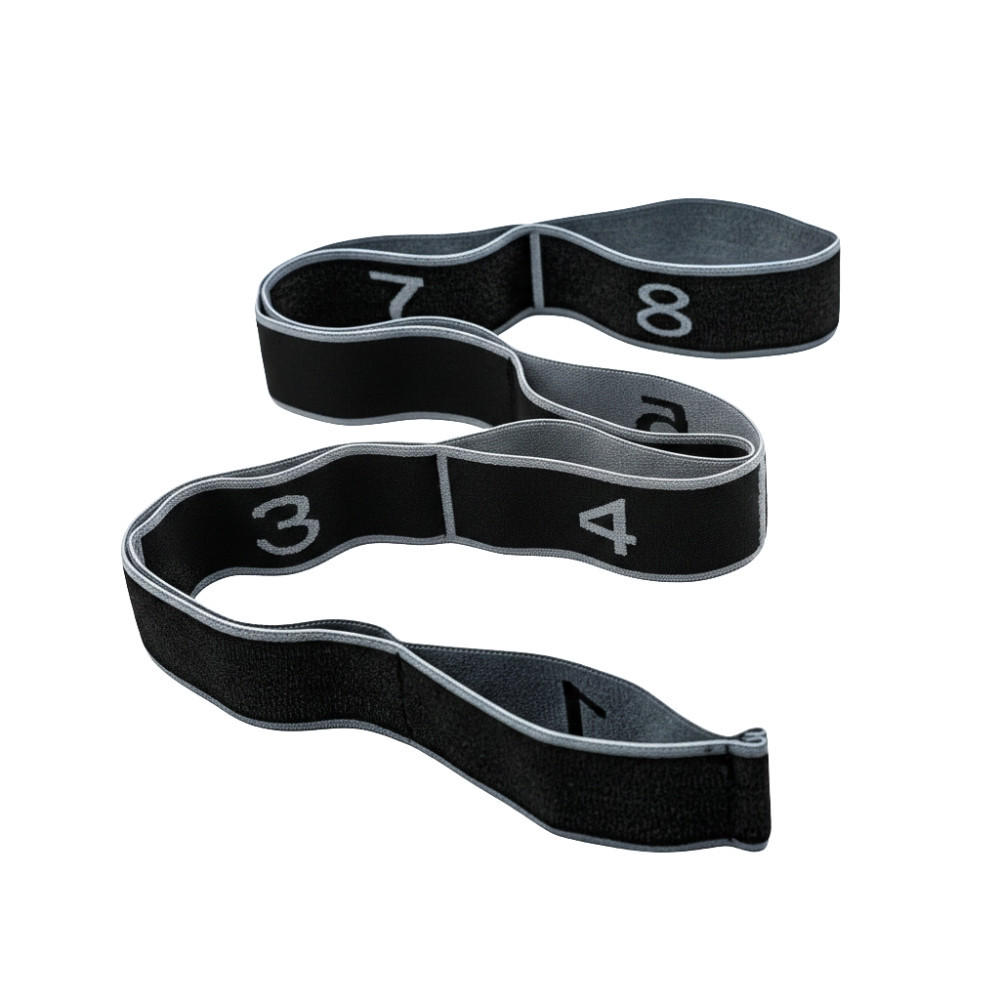 Bande Élastique de Musculation Résistance 15 kg – 80 x 3,8 cm, Polycoton & Latex, Fitness, Renforcement, Étirements