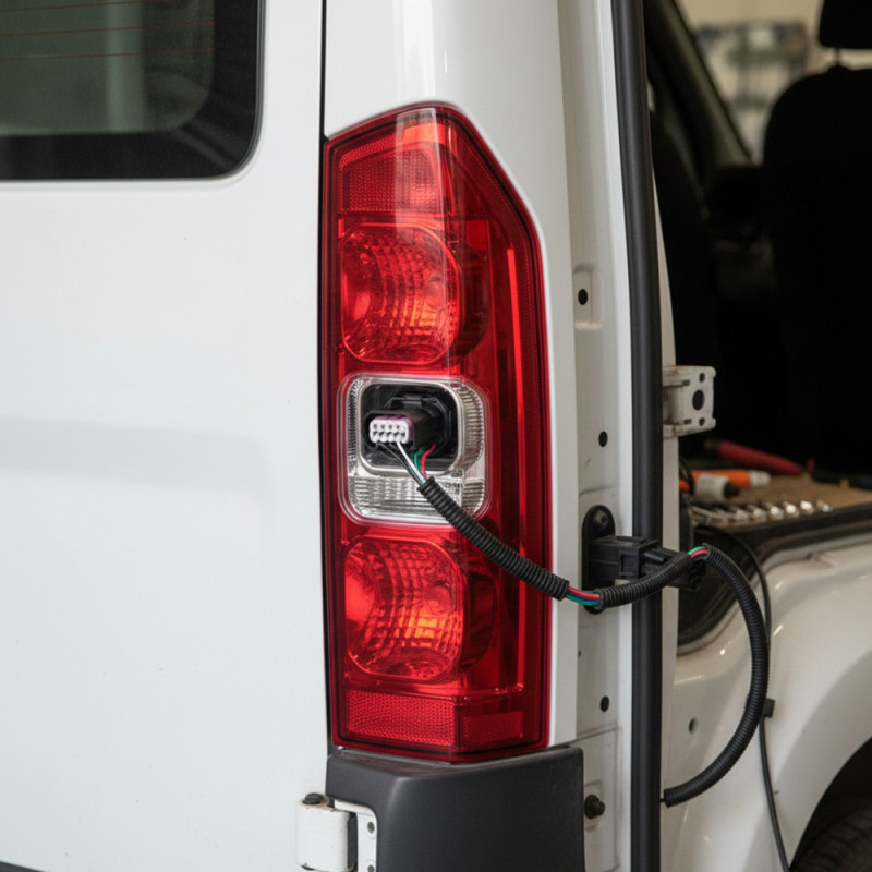 Connecteur de feu arrière avec faisceau pour Citroën Jumper / Fiat Ducato / Peugeot Boxer