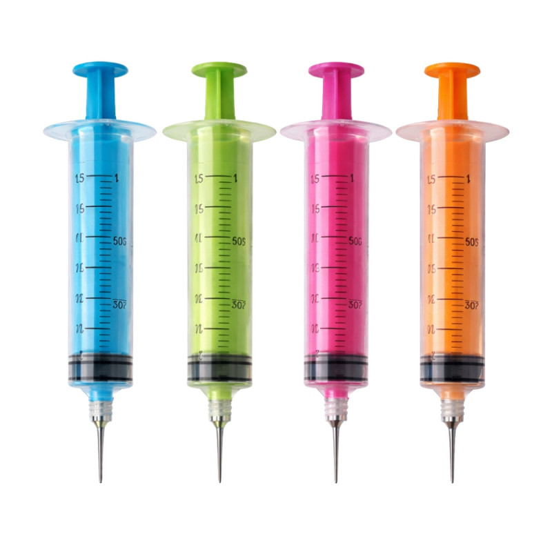Seringue de Pâtisserie 50 mL avec Aiguille Inox – Précision Décoration Gâteaux, Usage Chaud & Froid, Couleur Aléatoire