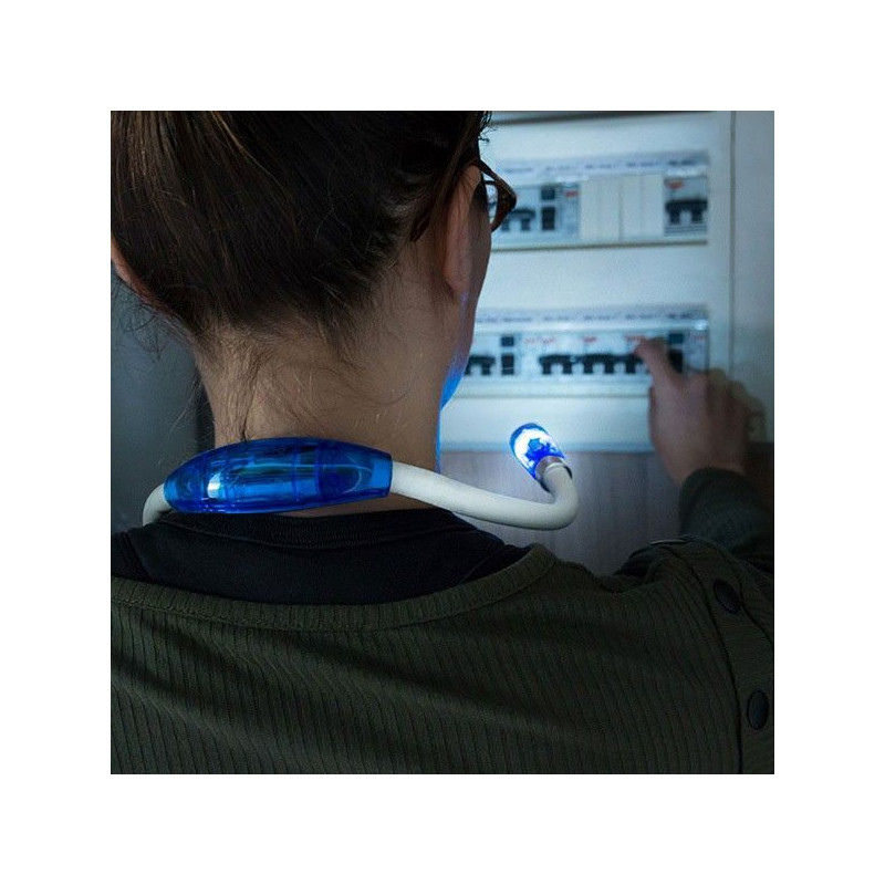 Lampe LED Cou Flexible Lecture Bricolage Presence Light Hug light
