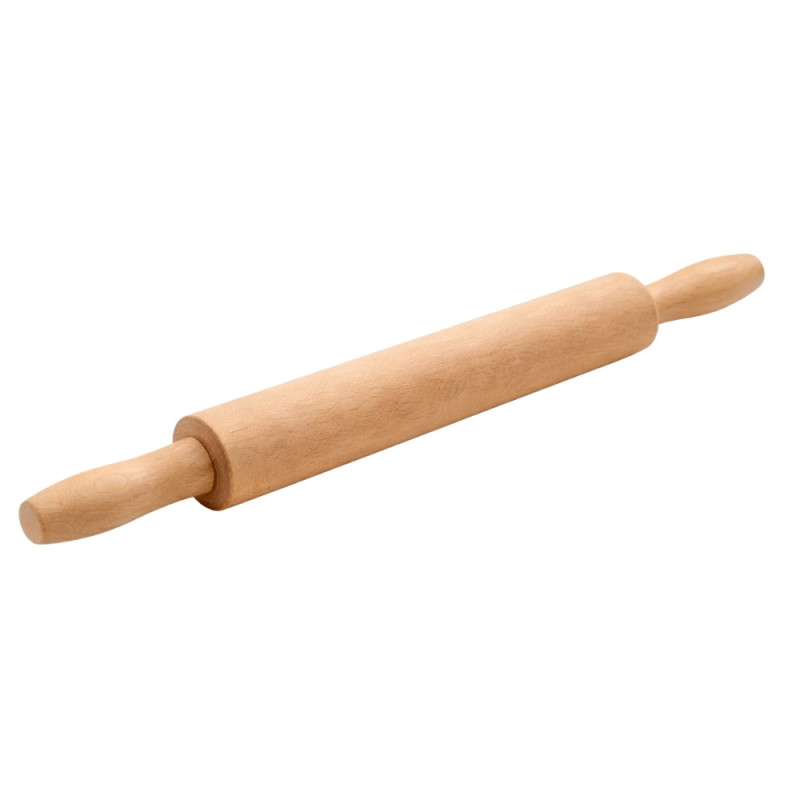 Rouleau à Pâtisserie en Bois 38cm – Cuisine, Pâte à Pain, Pâte à Pizza et Pâtisseries Maison