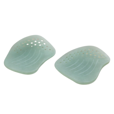 Paire de Coussinets pour Voûte Plantaire MENTHOGEL – SEBS Souple, Amorti Confortable, Hypoallergénique, Odeur Menthe Fraîche