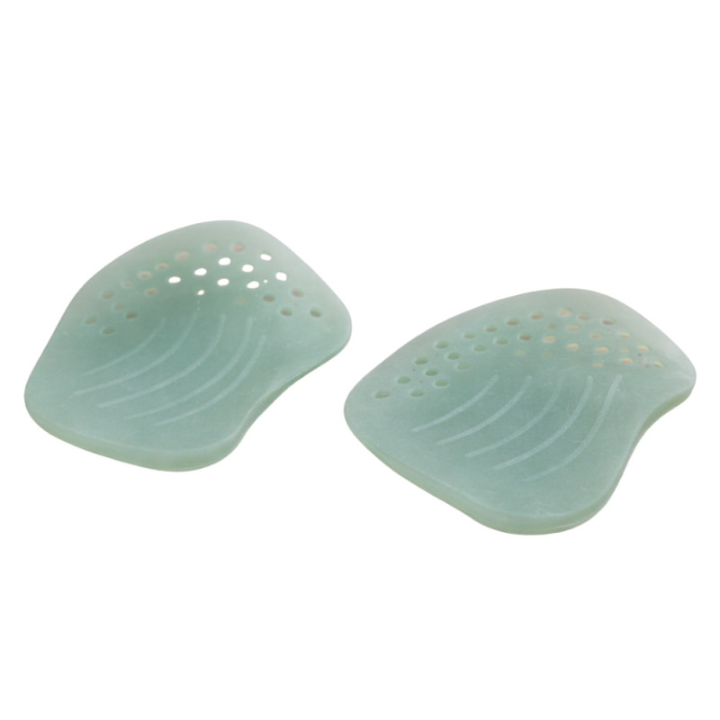 Paire de Coussinets pour Voûte Plantaire MENTHOGEL – SEBS Souple, Amorti Confortable, Hypoallergénique, Odeur Menthe Fraîche